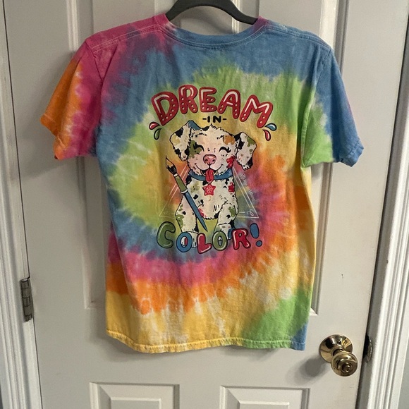 Itsa Girl Thing Tie-Dye T-Shirt - Picture 2 of 9